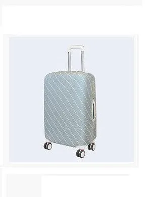 2017 travel accessories elastic luggage cover cover suitcase protective travel case cover dust-proof striped pattern solid color