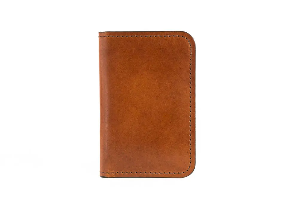 Blemished | No.52 | 'Buck Brown' Vertical Leather Wallet