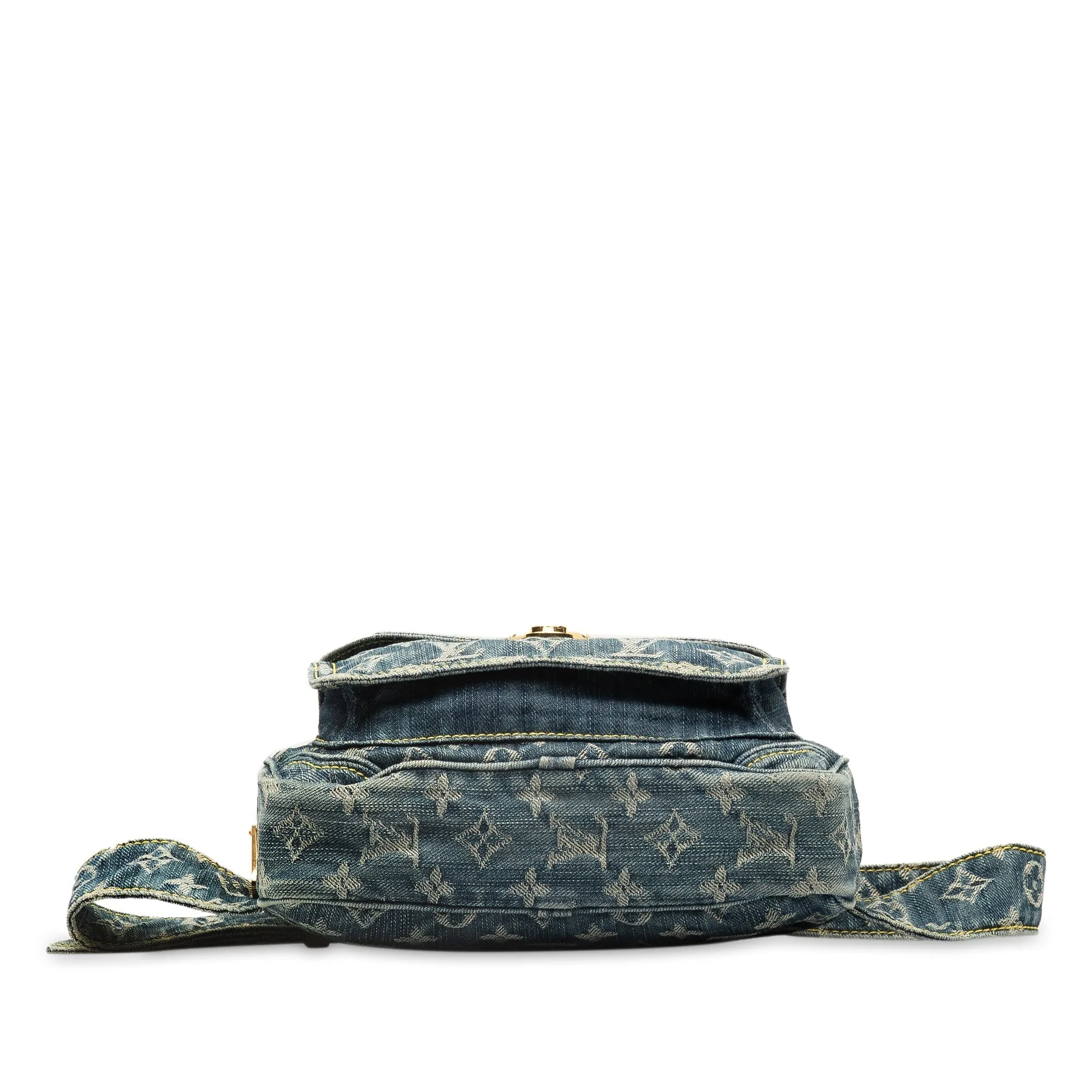 Blue Louis Vuitton Monogram Denim Bum Bag