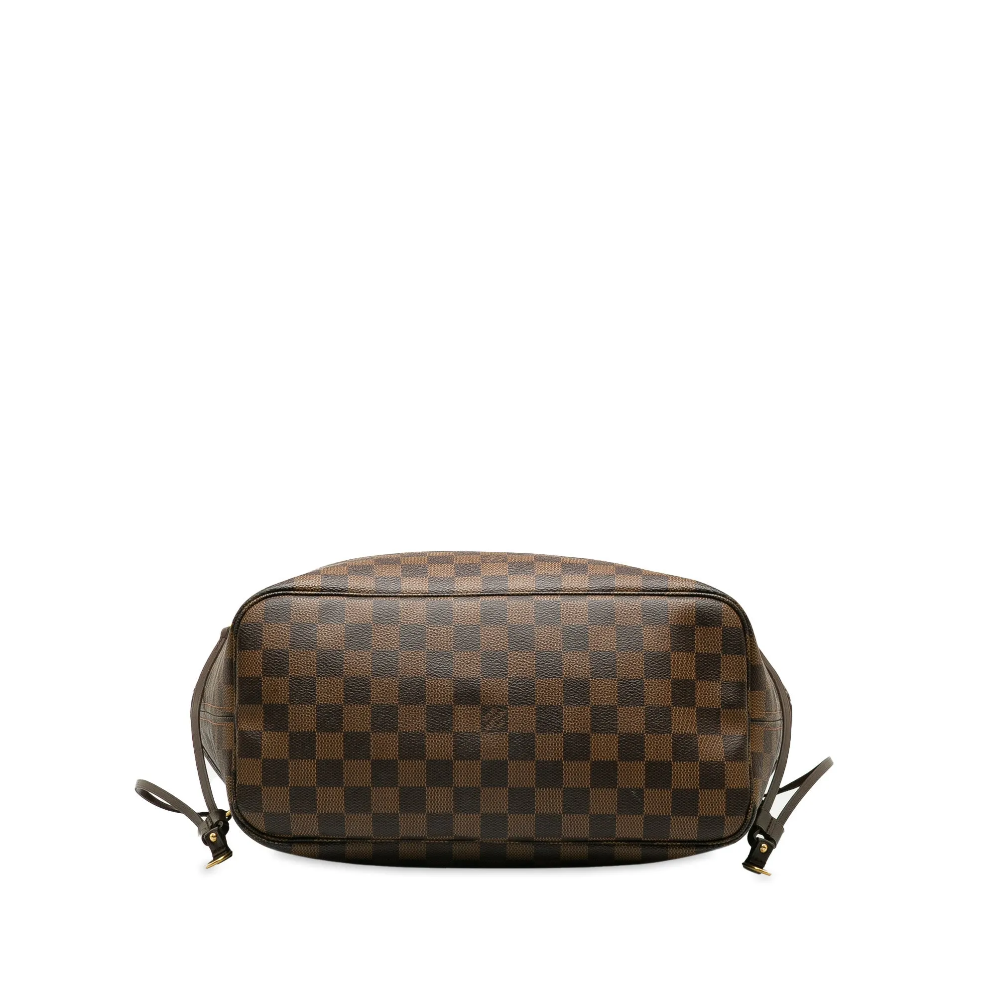 Brown Louis Vuitton Damier Ebene Neverfull MM Tote Bag