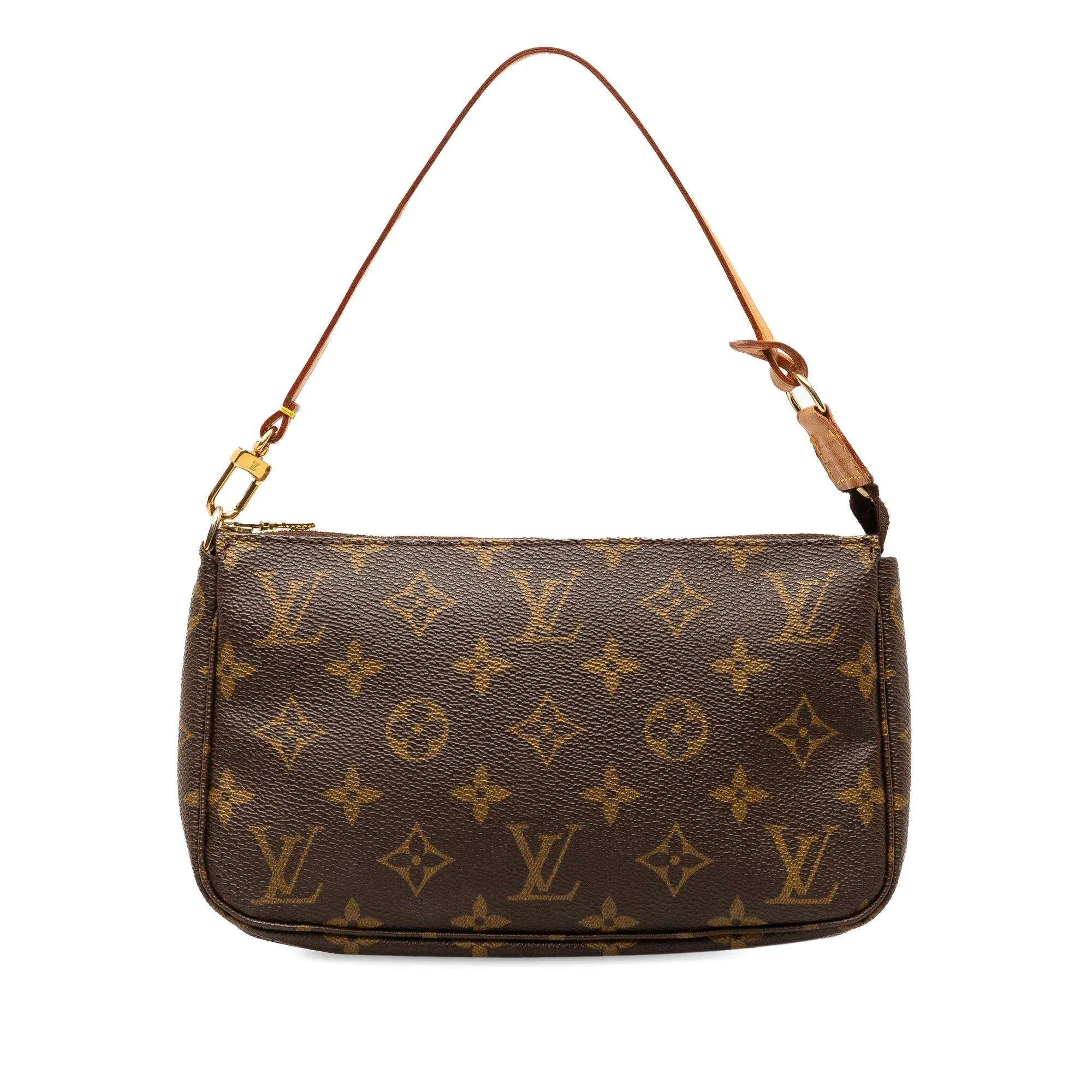 Brown Louis Vuitton Monogram Pochette Accessoires Shoulder Bag