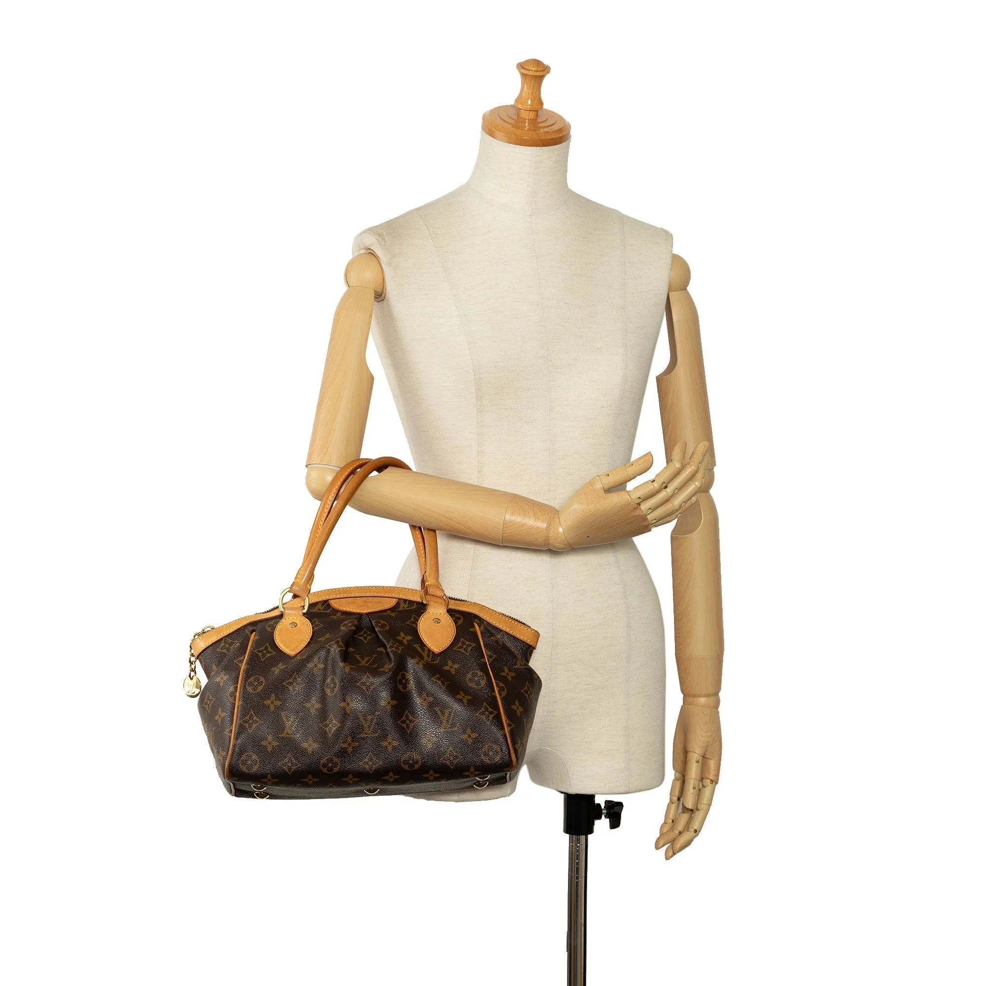 Brown Louis Vuitton Monogram Tivoli PM Handbag