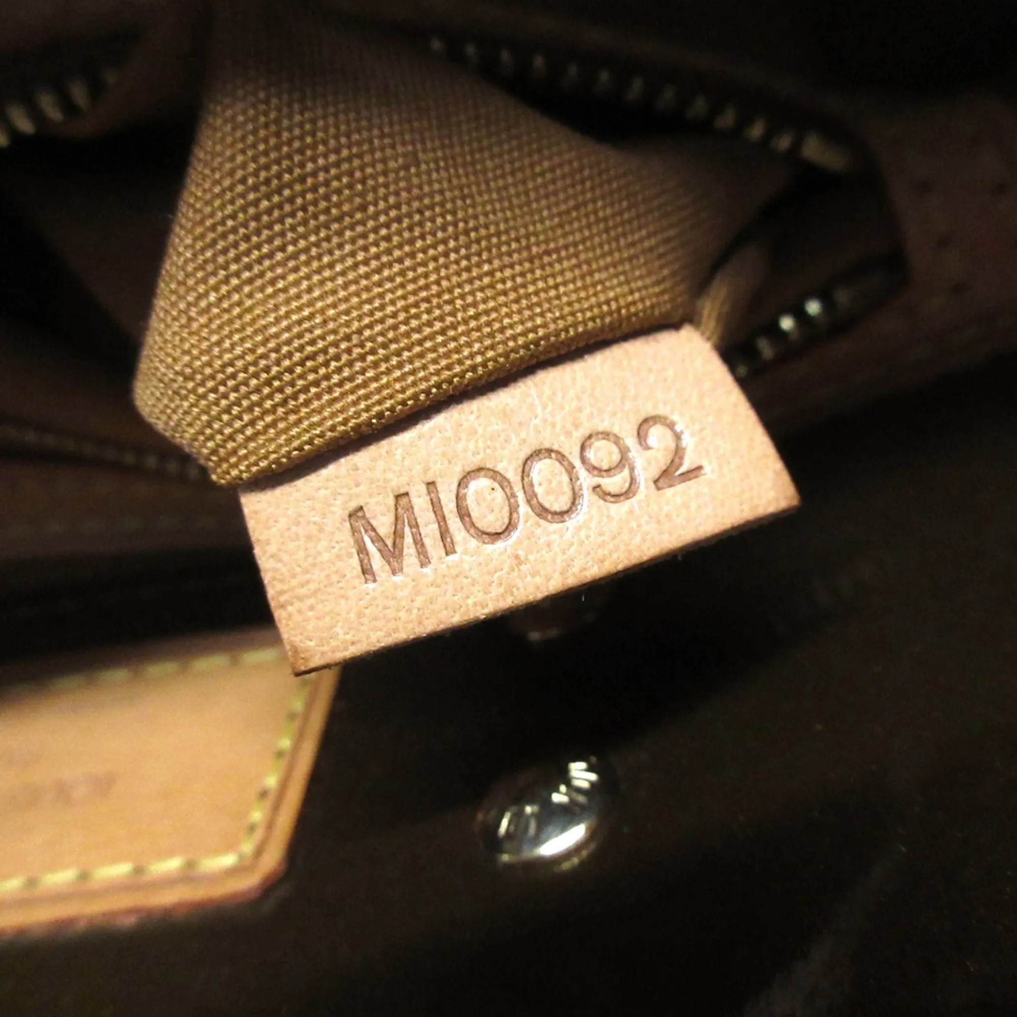 Brown Louis Vuitton Monogram Vernis Reade PM Handbag