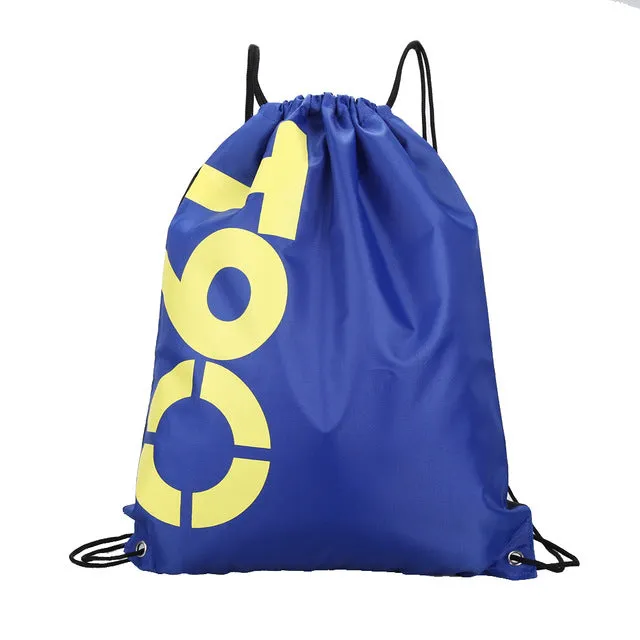 Colorful Portable Sports Bag Waterproof Swimming Bag Backpacks Double Layer Drawstring Sport Travel Shoulder Bags