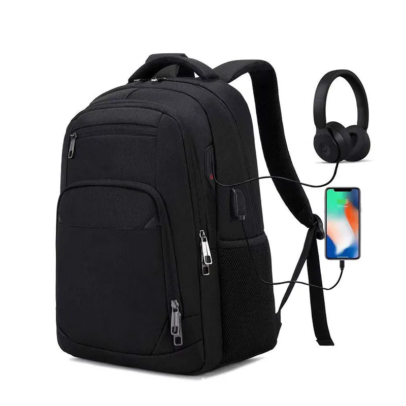 deanwangkt Trendy Backpack Men's Backpack New Large Capacity Travel Bag 17-Inch Gaming Notebook Computer Bag Outdoor Student Schoolbag