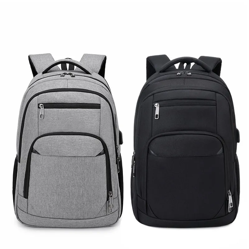 deanwangkt Trendy Backpack Men's Backpack New Large Capacity Travel Bag 17-Inch Gaming Notebook Computer Bag Outdoor Student Schoolbag