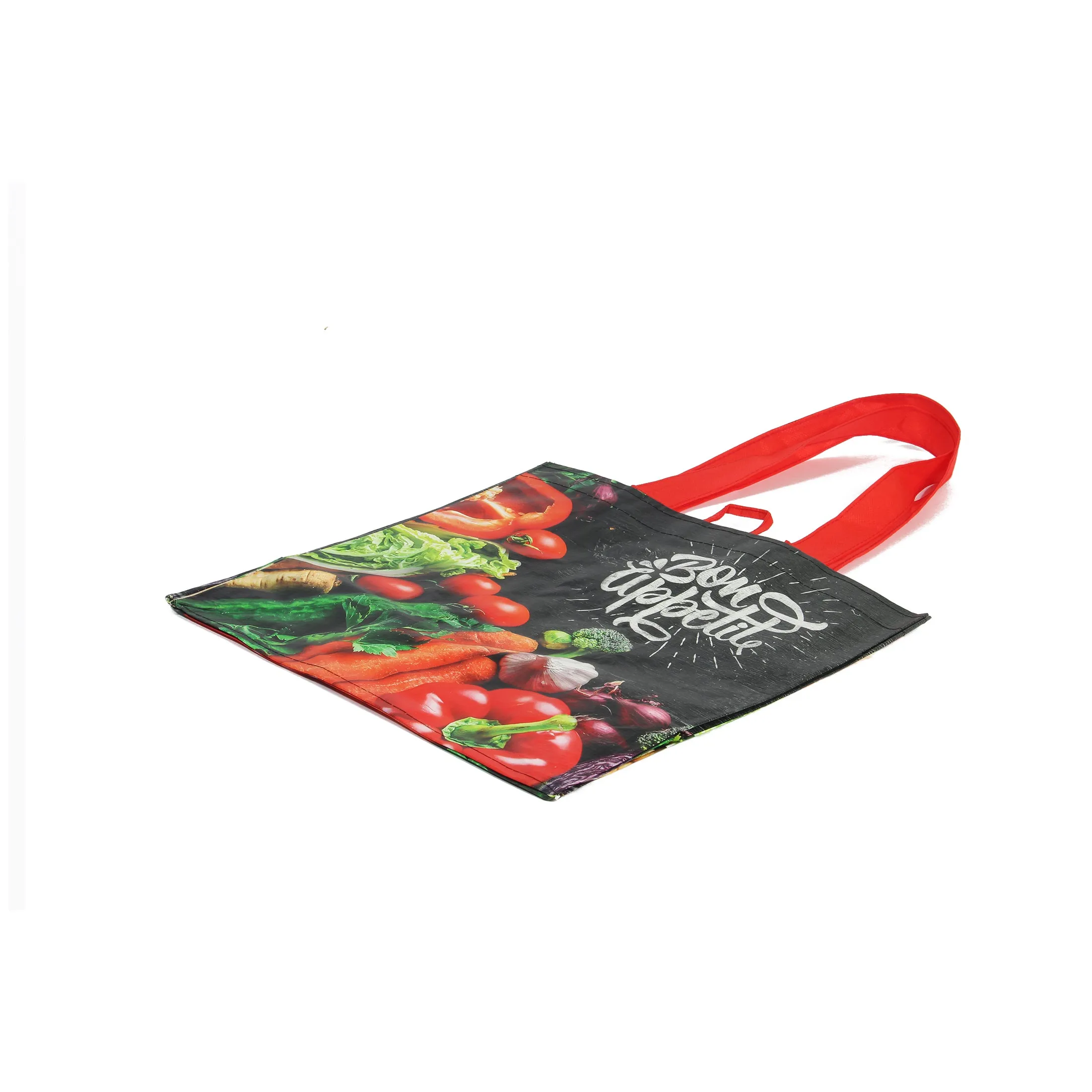 Everyday Medium-Sized Tote Bag in Chalkboard Veggie Print