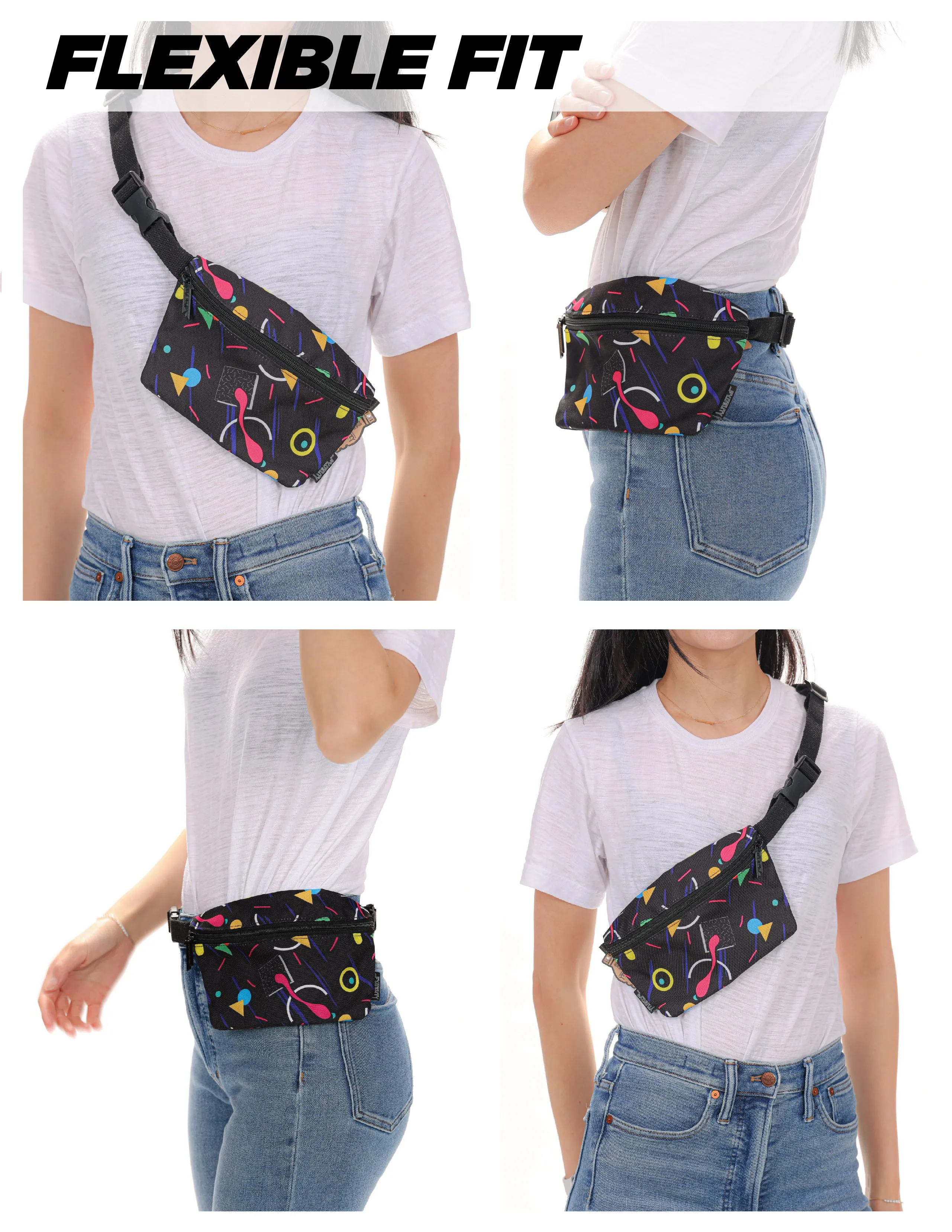 Fanny Pack | Slim | 80's Modern Countdown