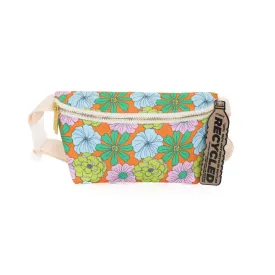 Fanny Pack | Slim | Recycled RPET | Floral Orange