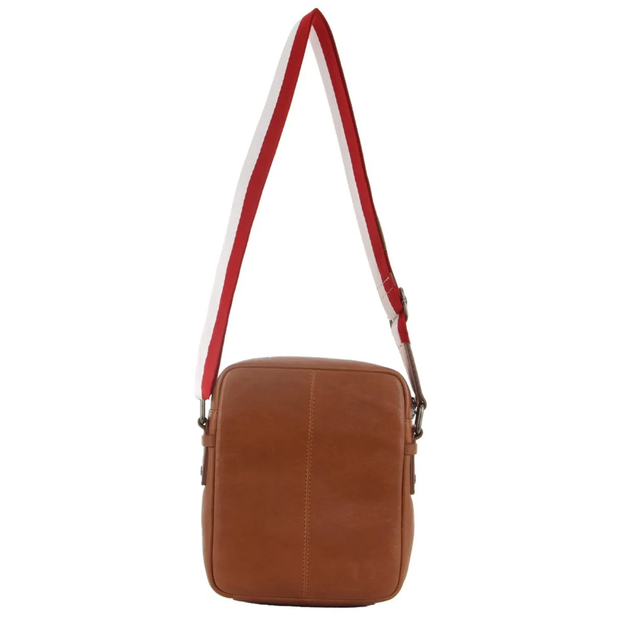 GAP - 17 Vert leather side bag - Tan