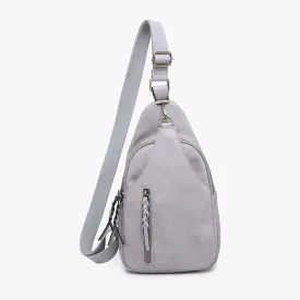 Grey Sling Bag