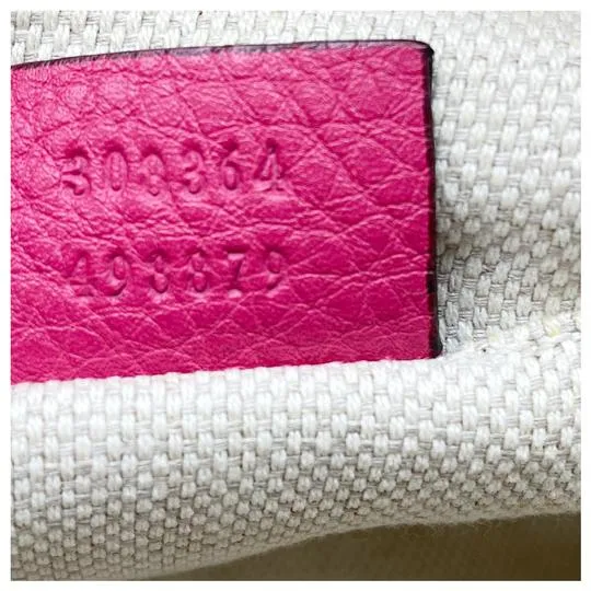 Gucci Soho Disco Bright Pink Leather Cross Body Bag