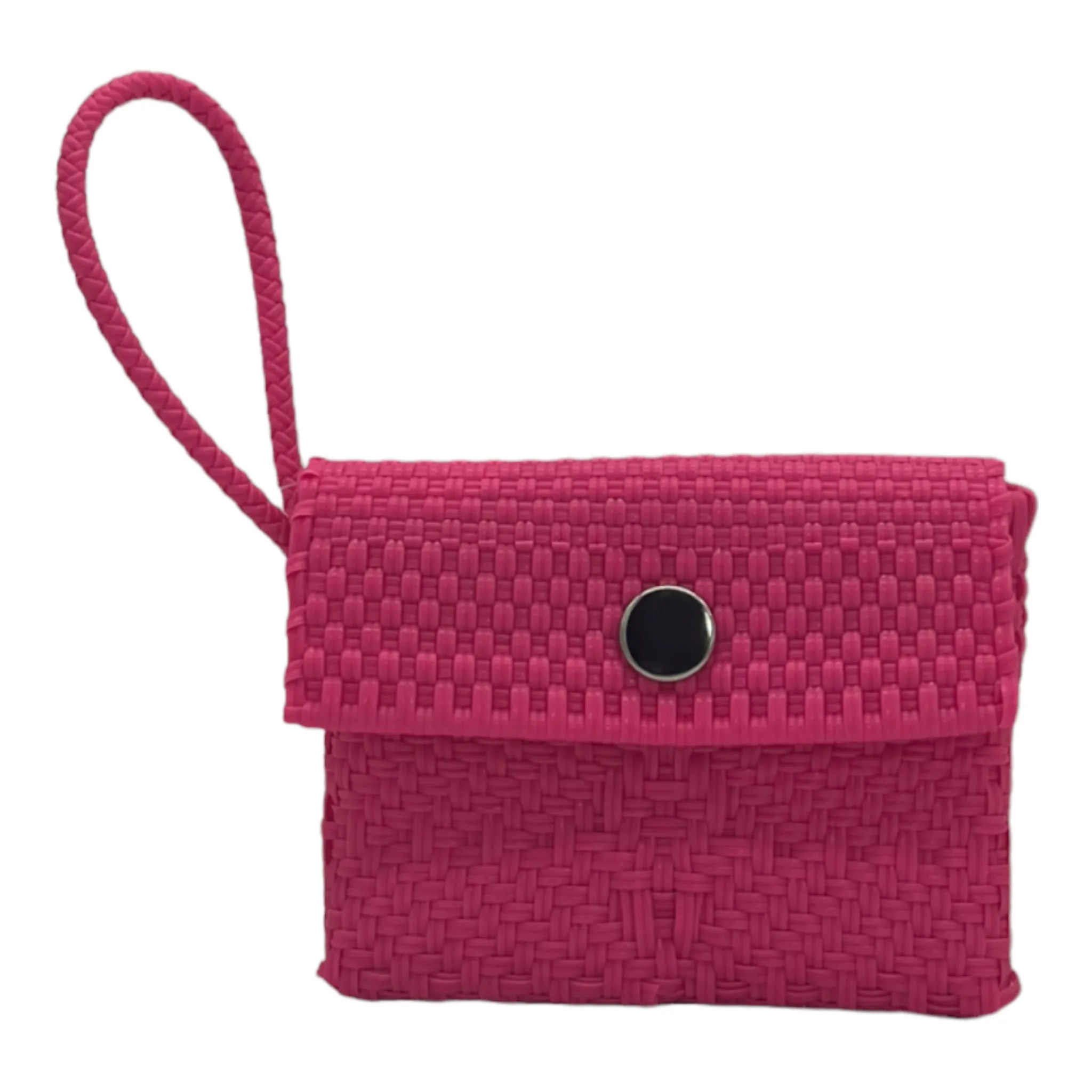 Handwoven Recycled Plastic Wristlet