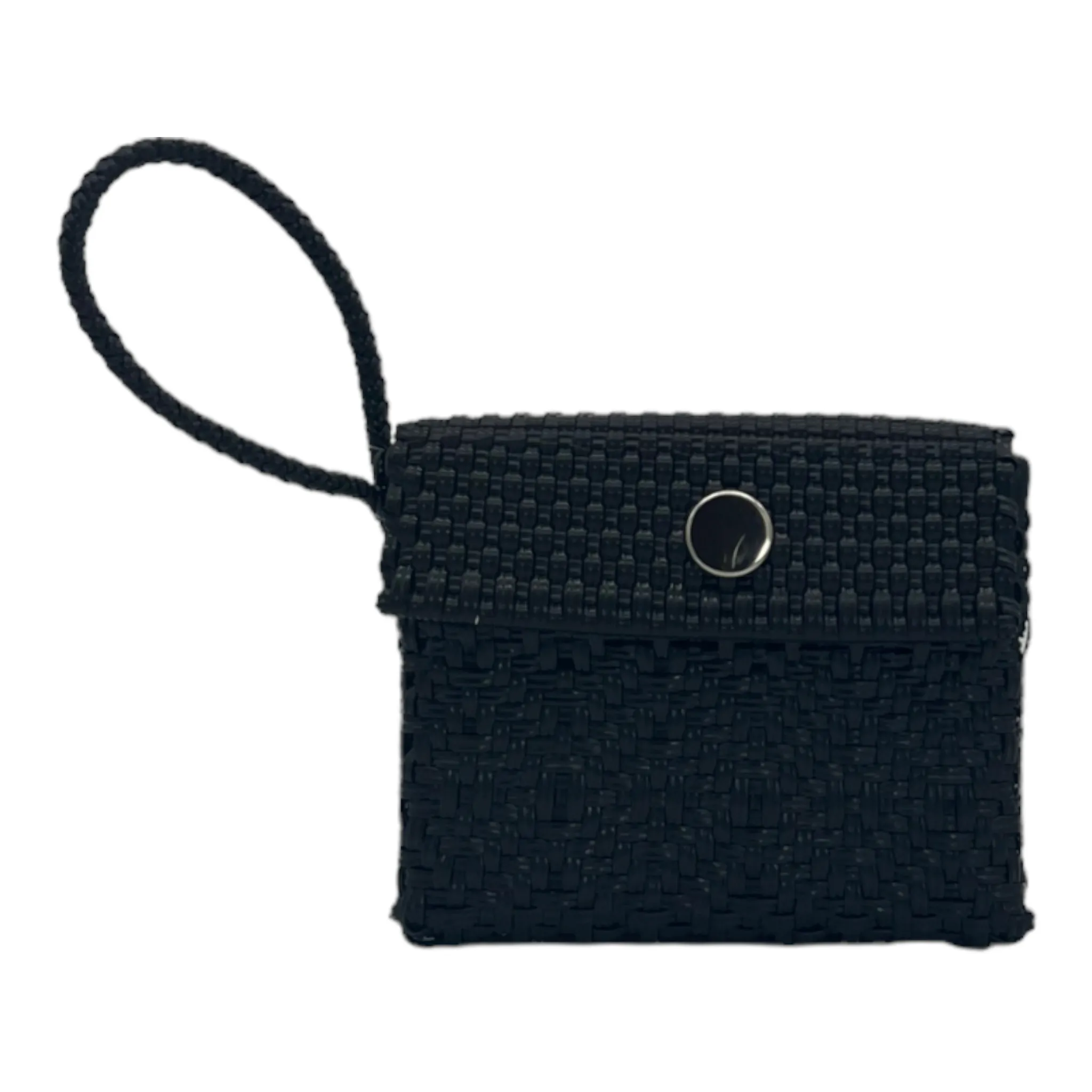 Handwoven Recycled Plastic Wristlet