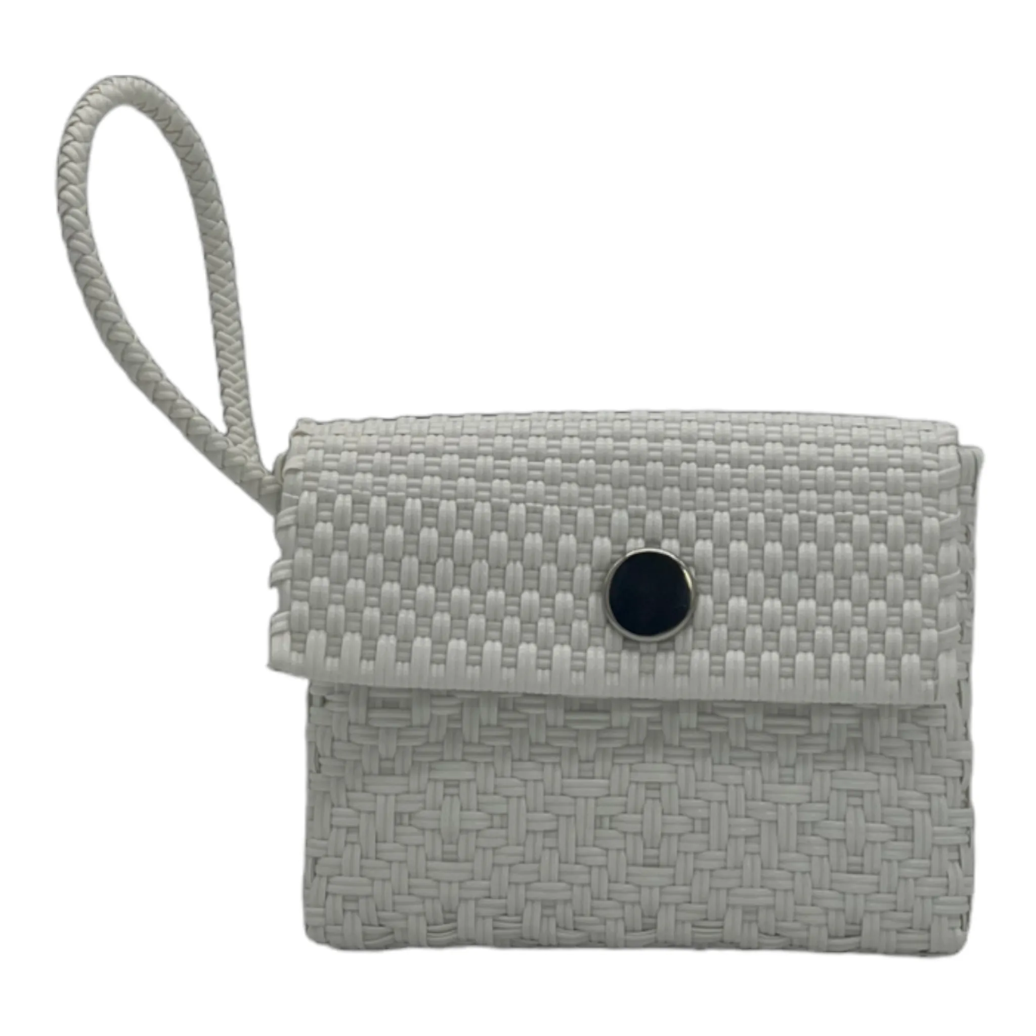 Handwoven Recycled Plastic Wristlet