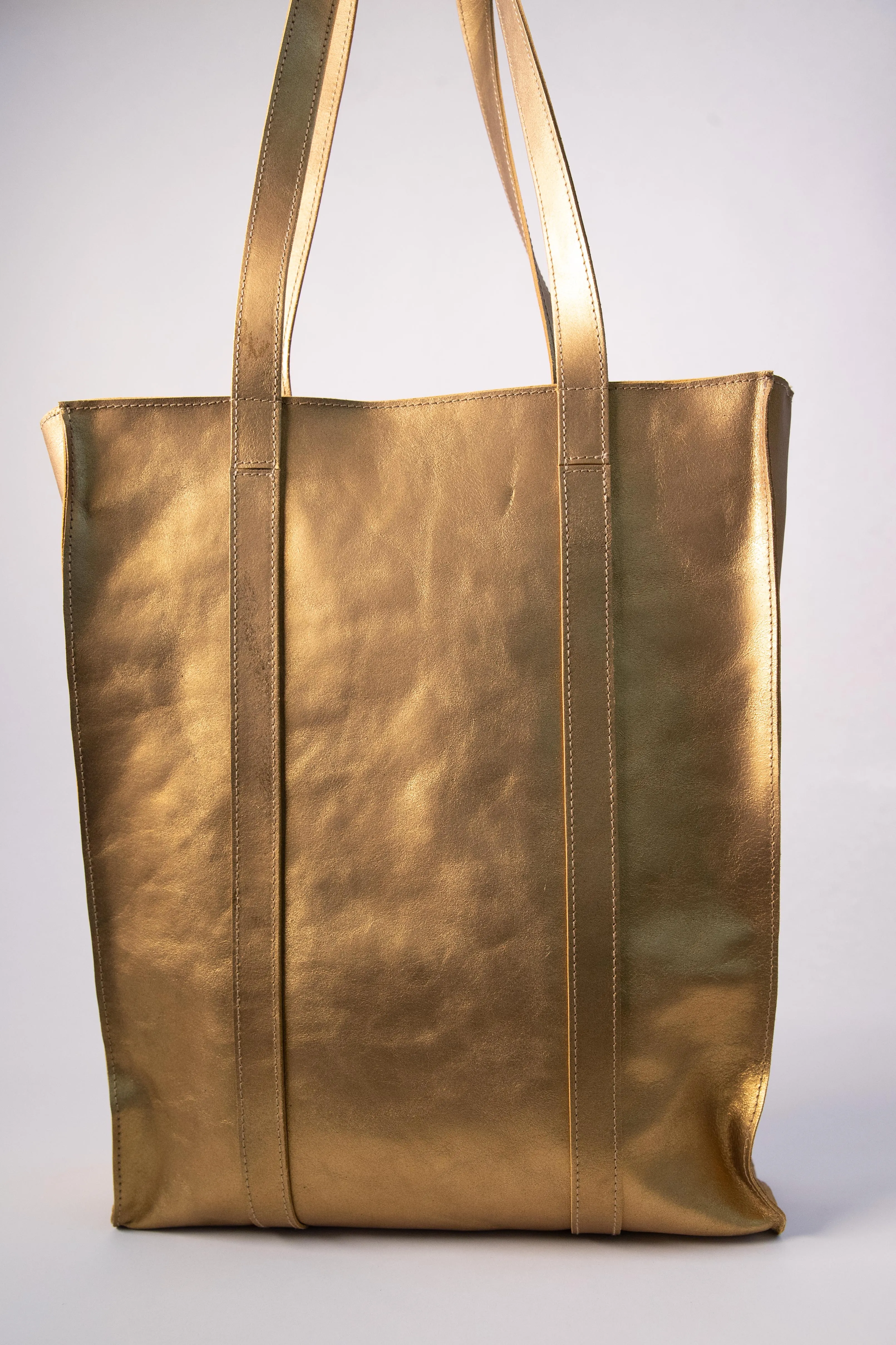 Harpers Emporium Never Full Tote in Old Gold