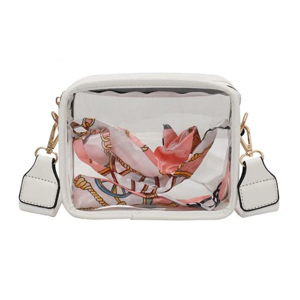 Helen Clear Crossbody Bags