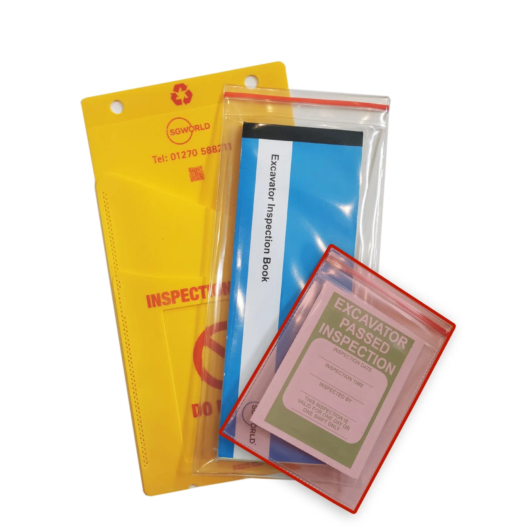 Inspection Status Display Wallet (Packs of 10)