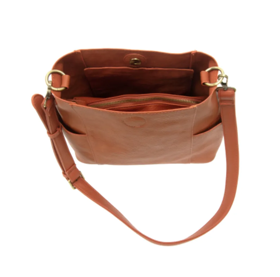 Kayleigh Side Pocket Bucket Bag