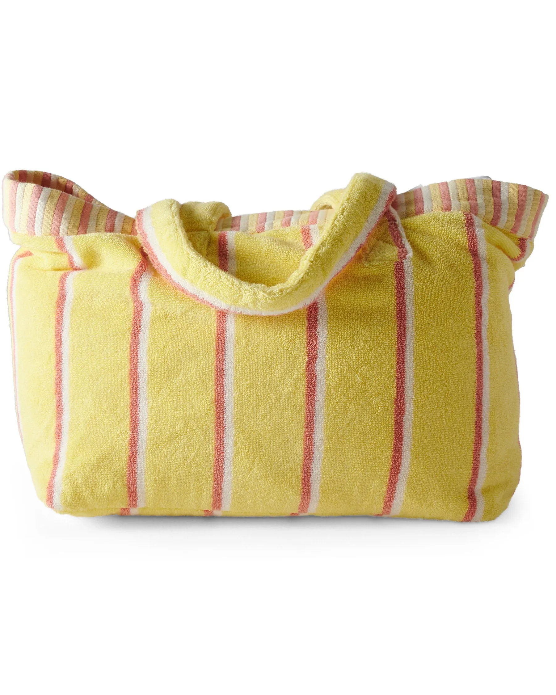 Kip & Co Pina Colada Stripe Terry Oversized Beach Bag