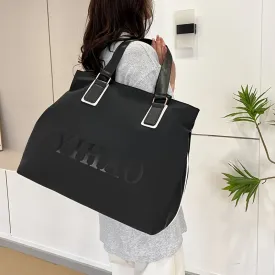 Korean Version Of Ins Large Capacity Waterproof Nylon Bag, Portable Travel Casual Handbag, Fashionable And Versatile Shoulder Bag