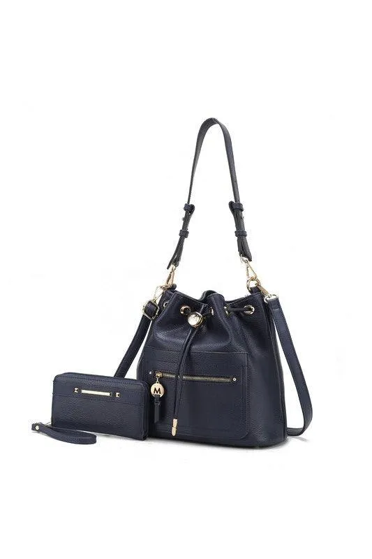 Larissa Bucket Handbag with Wallet