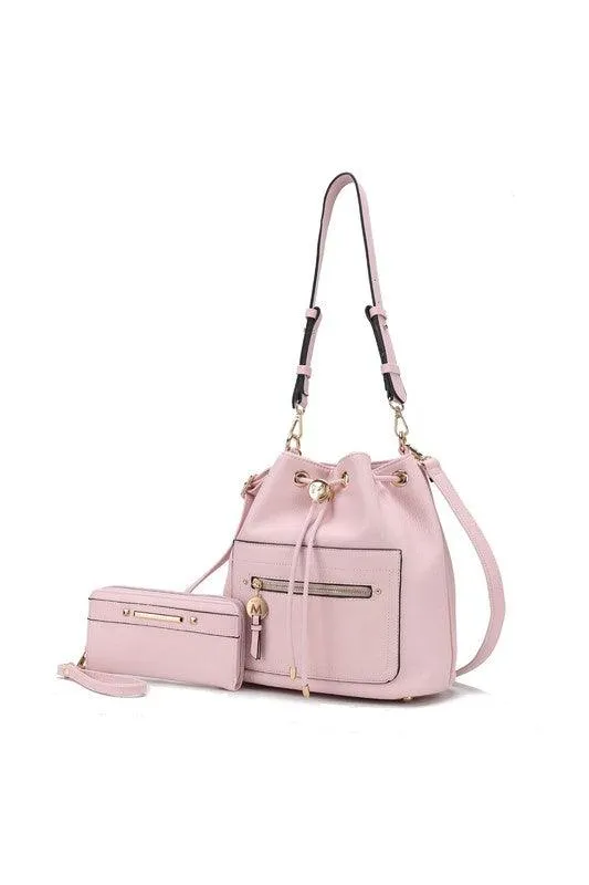 Larissa Bucket Handbag with Wallet