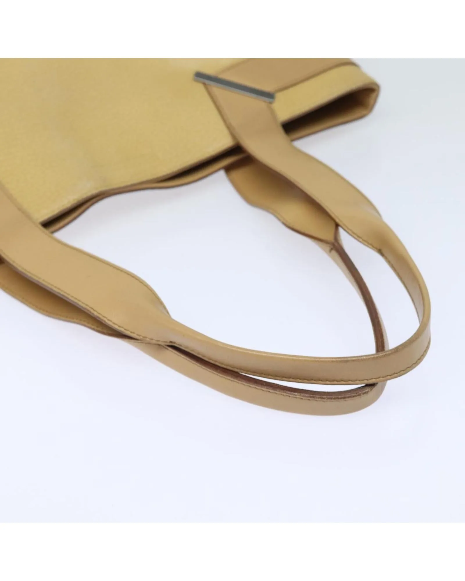 Leather Hand Bag with Handle Drop and Classic Design