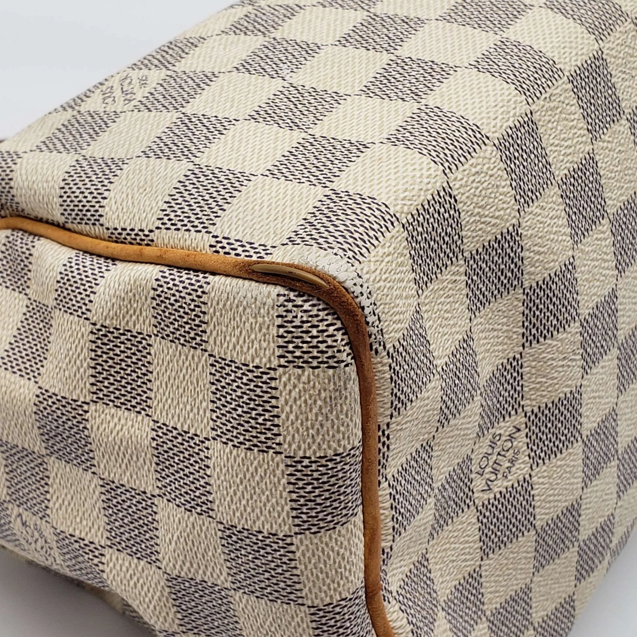 Louis Vuitton Damier Azur Speedy 25 Hand Bag