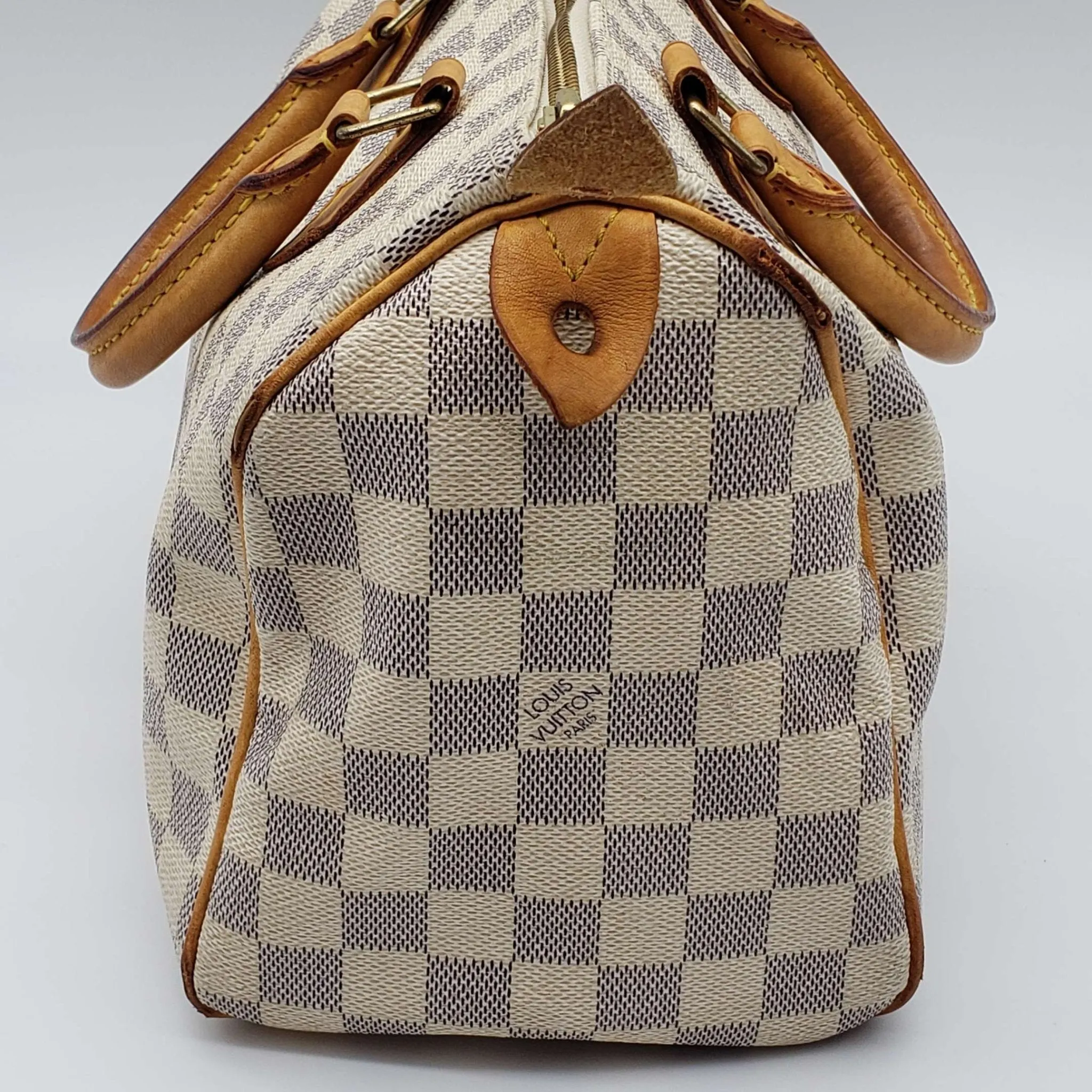 Louis Vuitton Damier Azur Speedy 25 Hand Bag