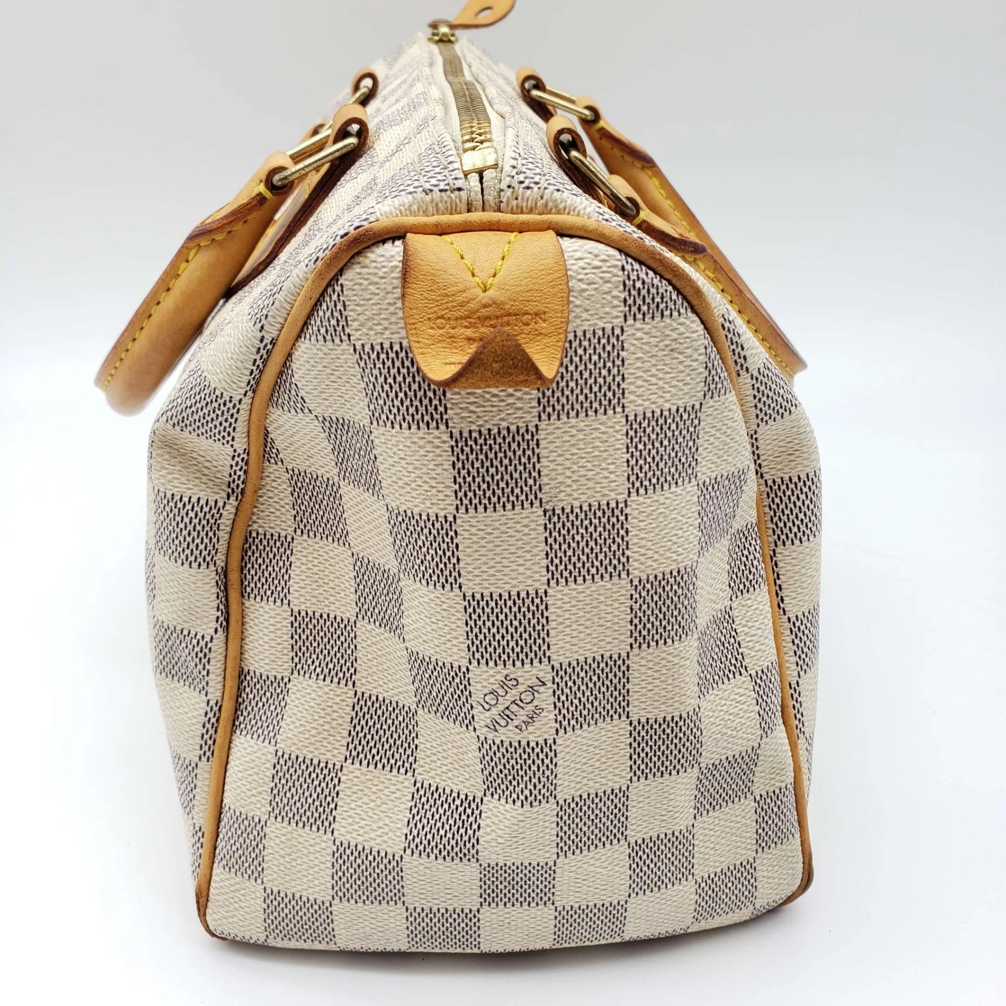 Louis Vuitton Damier Azur Speedy 25 Hand Bag