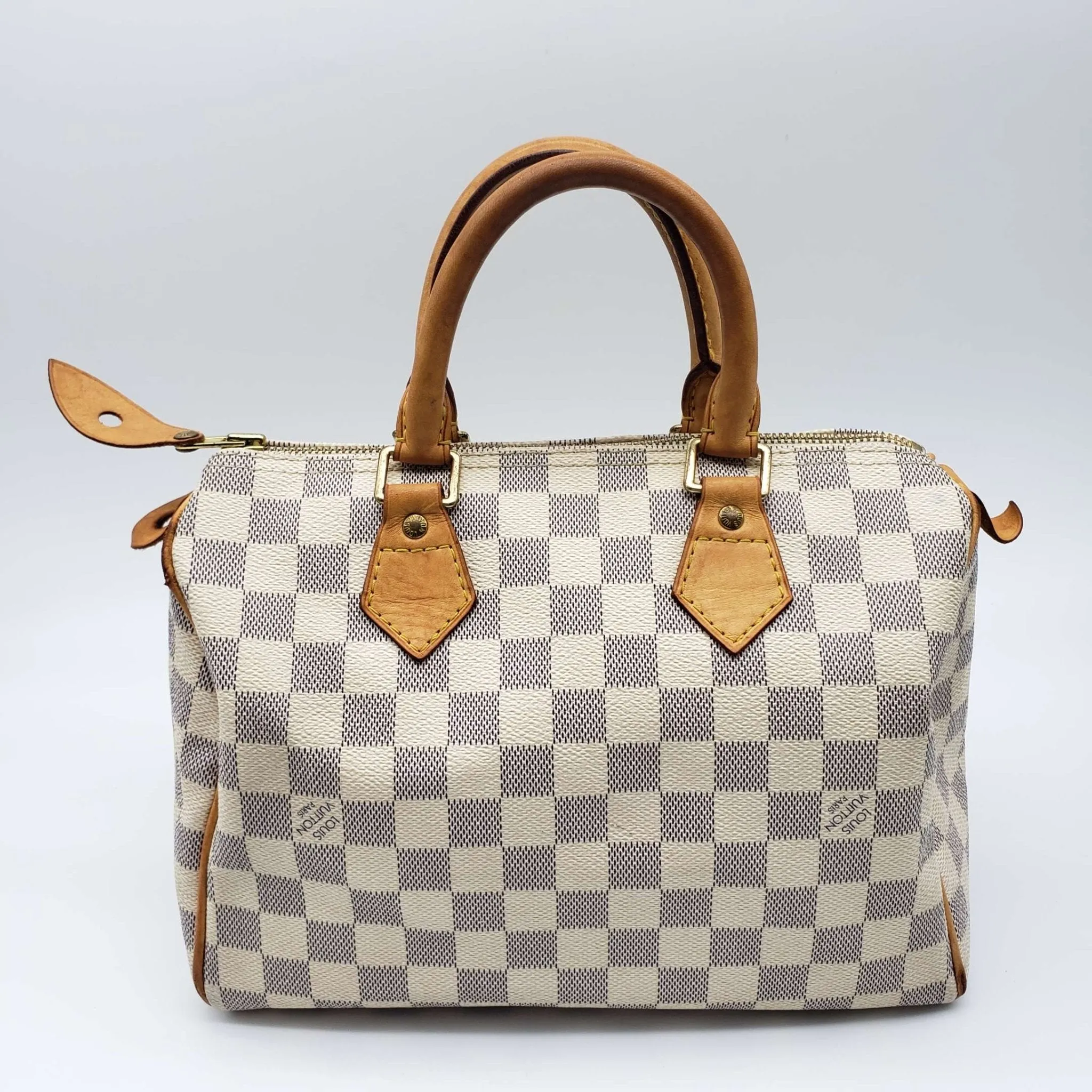 Louis Vuitton Damier Azur Speedy 25 Hand Bag