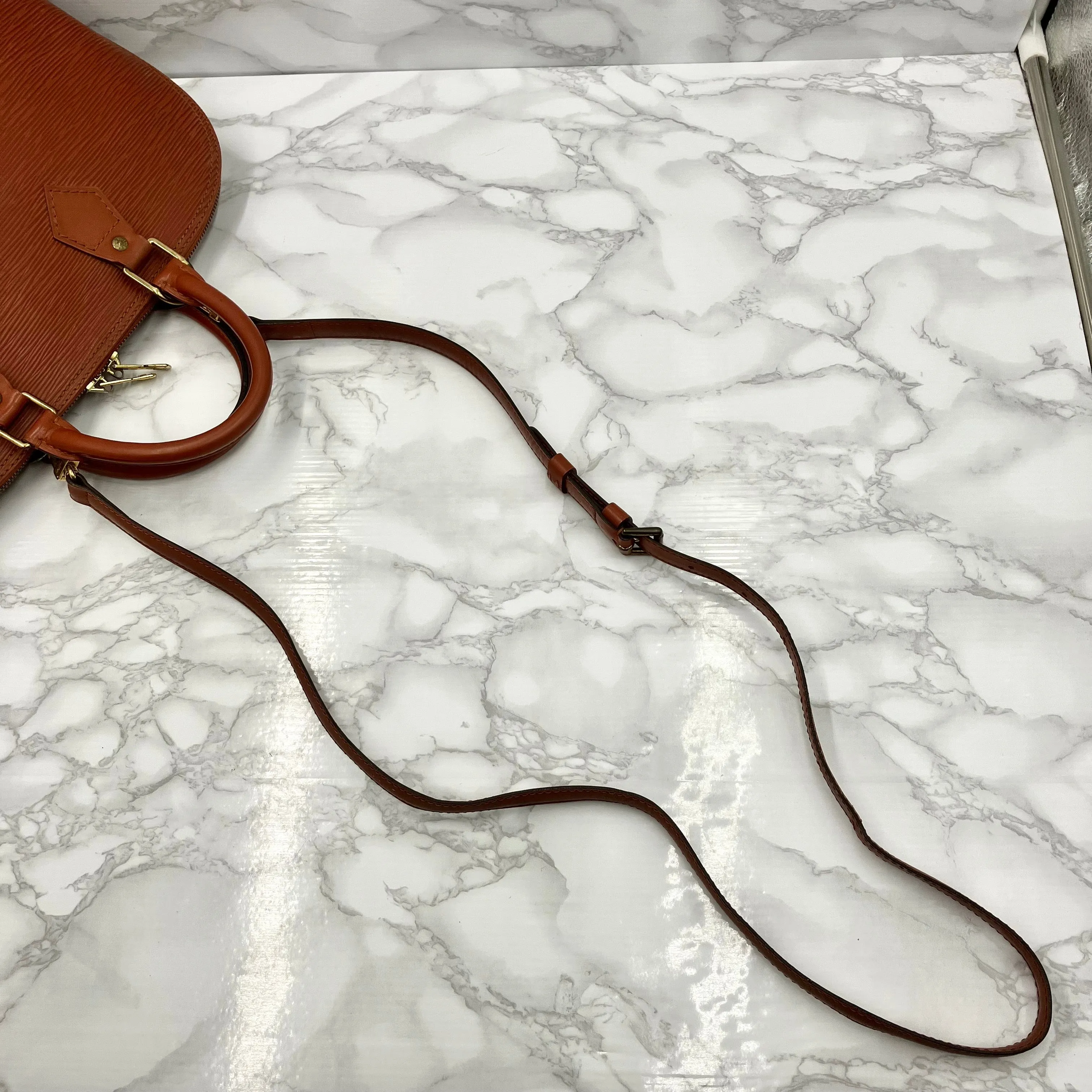 LOUIS VUITTON Epi Alma PM