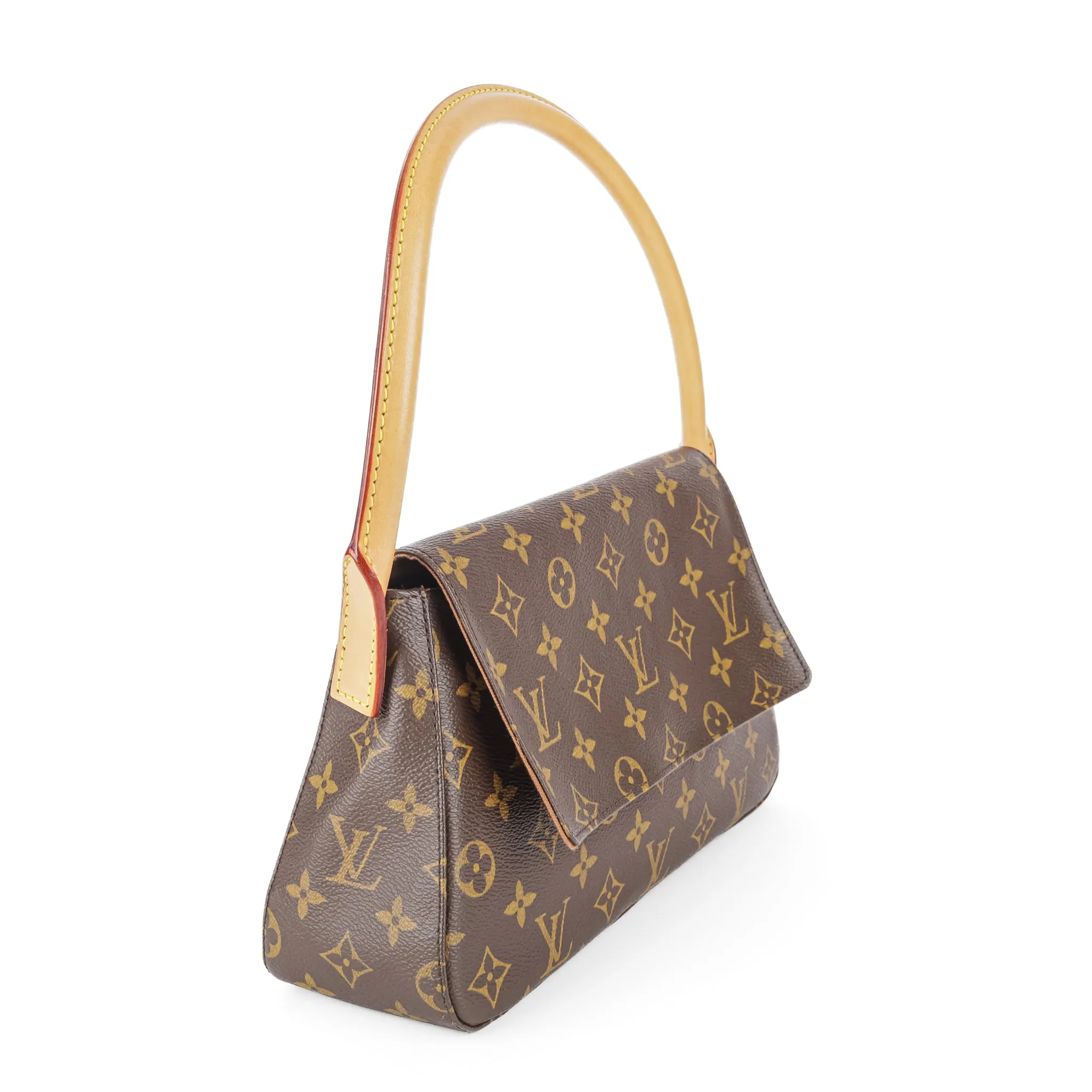 LOUIS VUITTON Monogram Canvas Looping Shoulder Bag