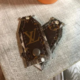 LV Apple Band (Genuine Leather) Acid Wash