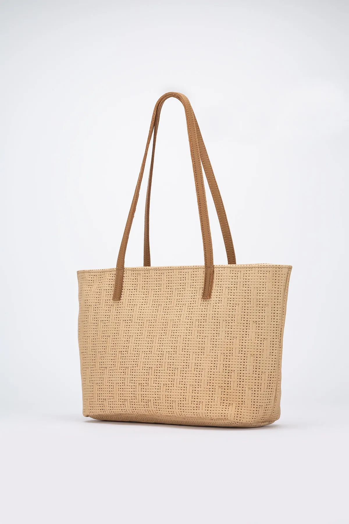 Martha Tote Vachetta Basketweave