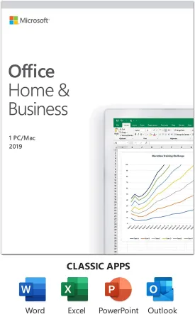 Microsoft Office Home and Business 2019 for 1 User