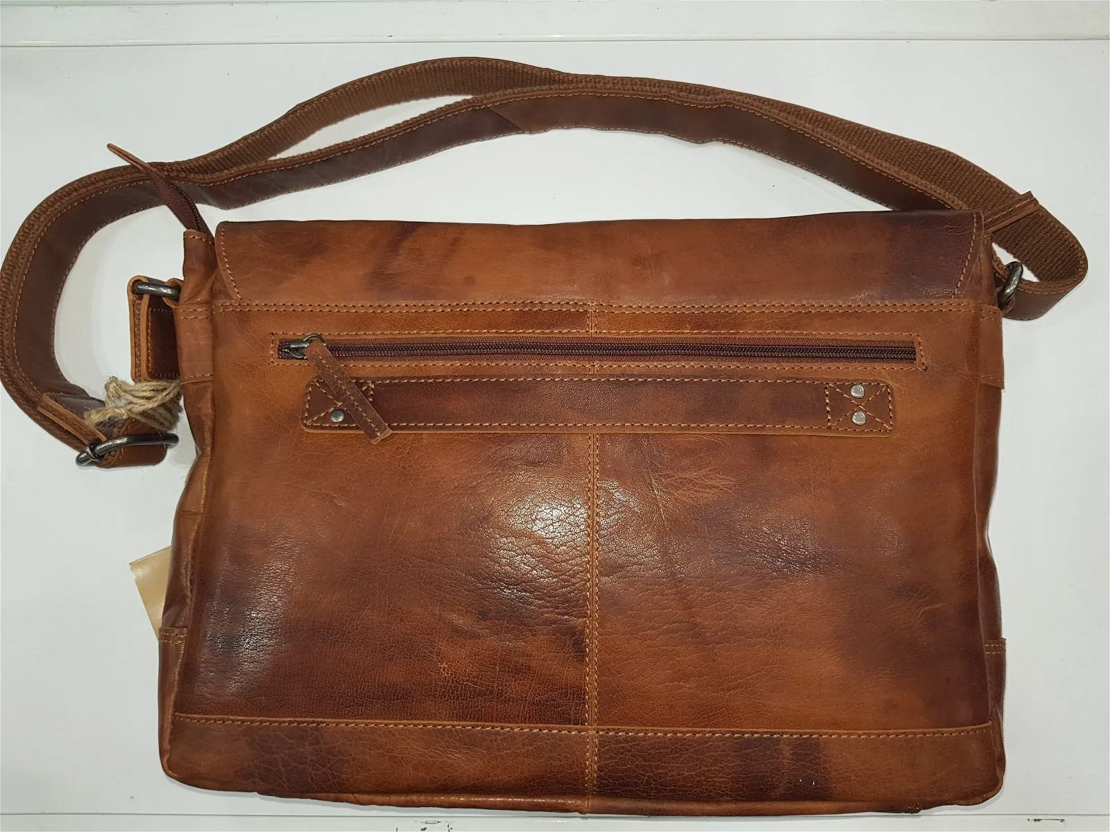 Oran Leather Satchel Ottawa Messenger Business Bag