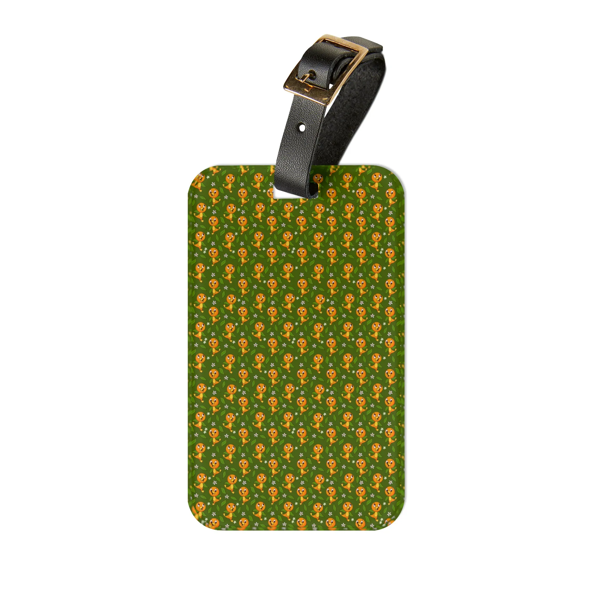 Orange Bird Luggage Tag