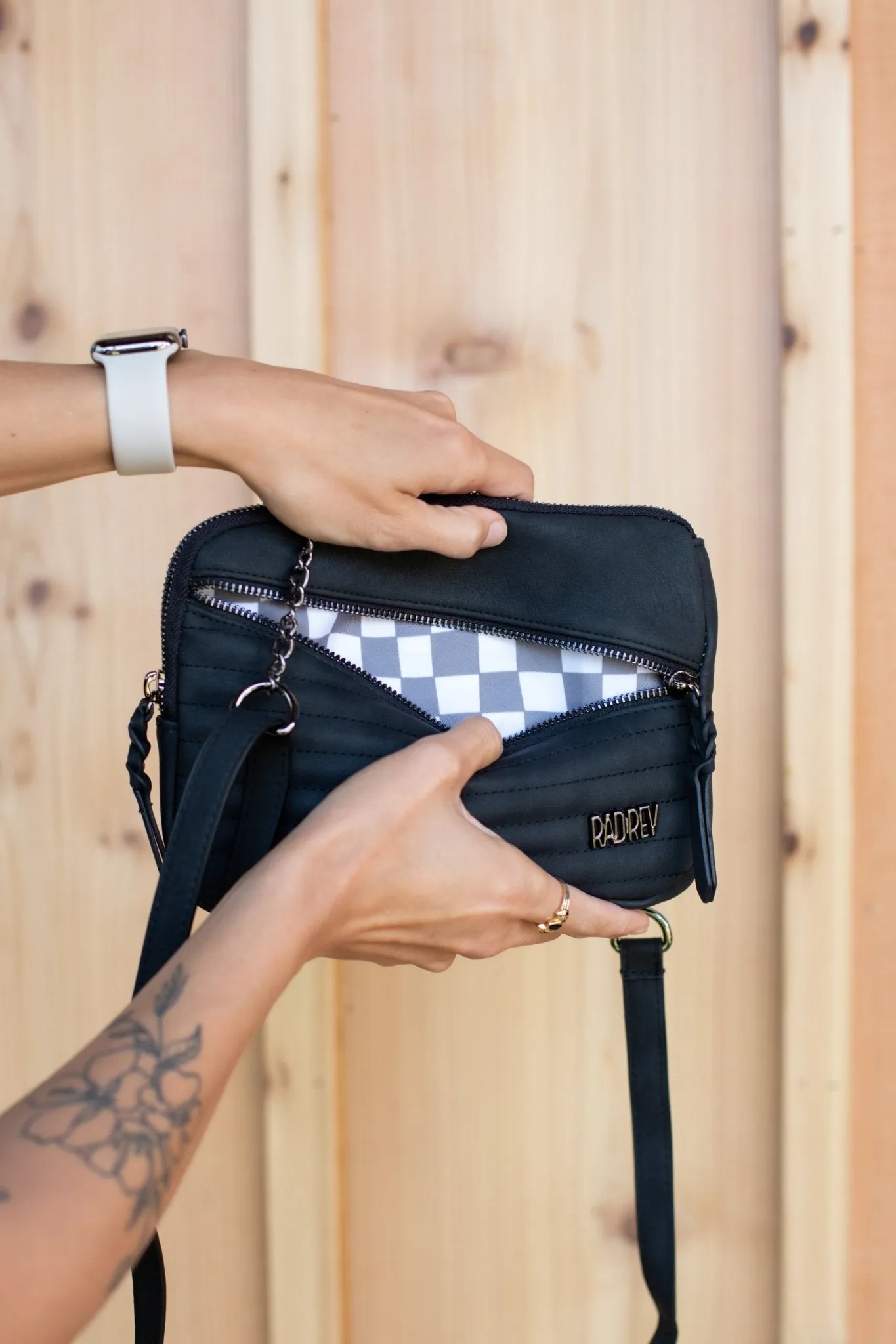 Pocket Bag in Matte Black