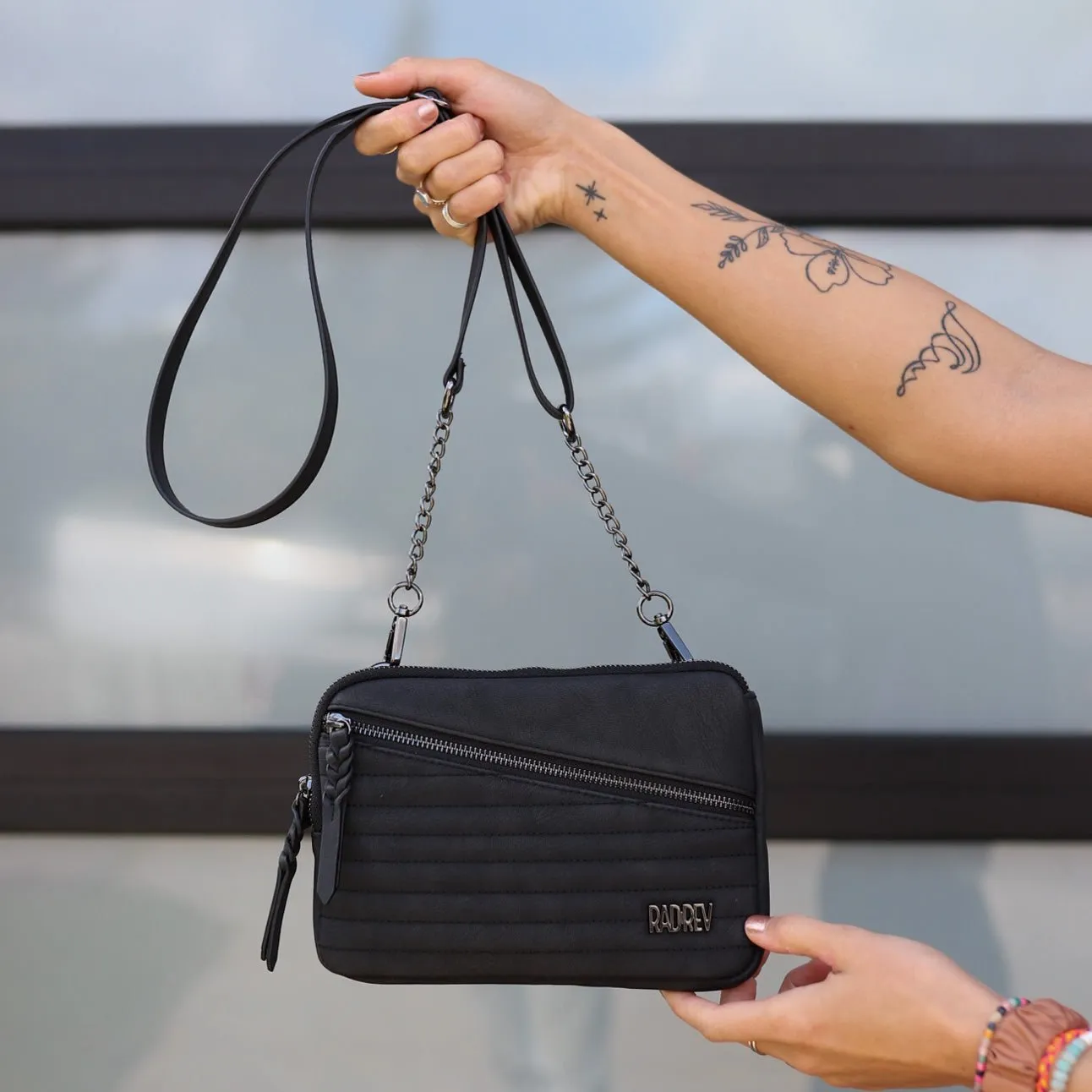 Pocket Bag in Matte Black