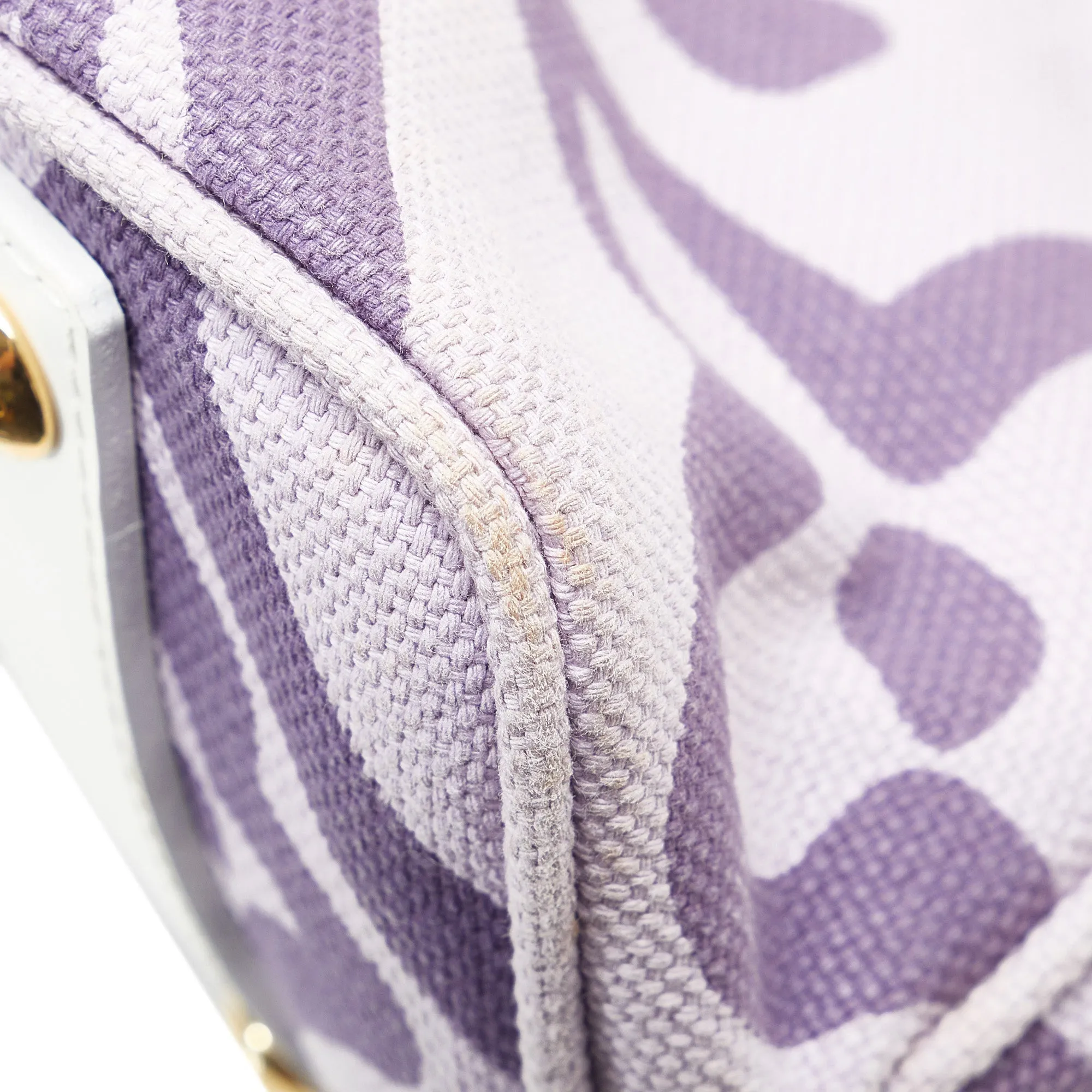 Purple Louis Vuitton Monogram Tahitienne Cabas PM Tote Bag