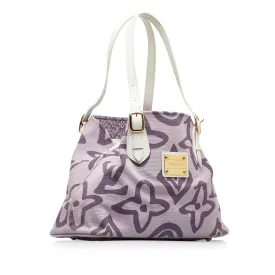 Purple Louis Vuitton Monogram Tahitienne Cabas PM Tote Bag