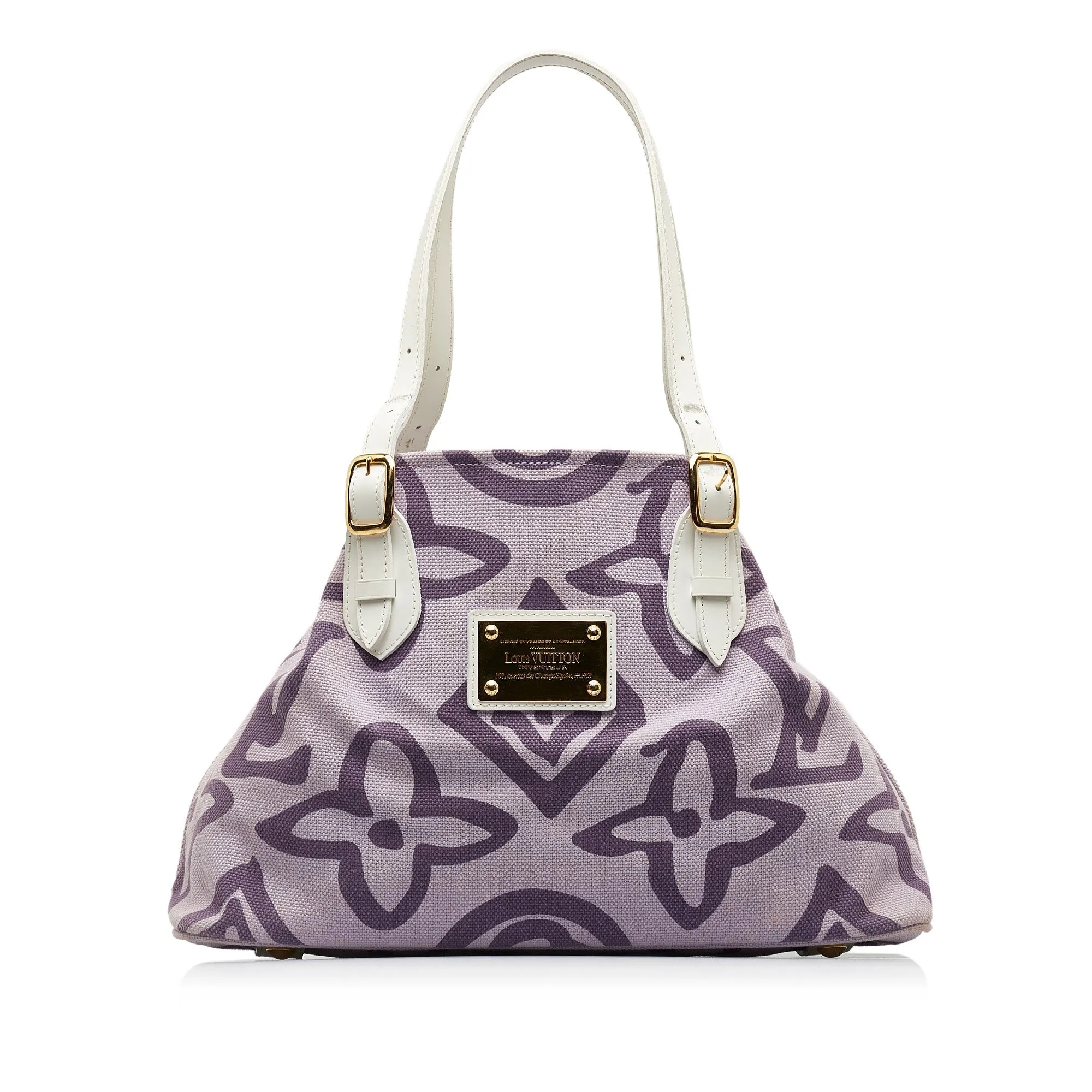 Purple Louis Vuitton Monogram Tahitienne Cabas PM Tote Bag