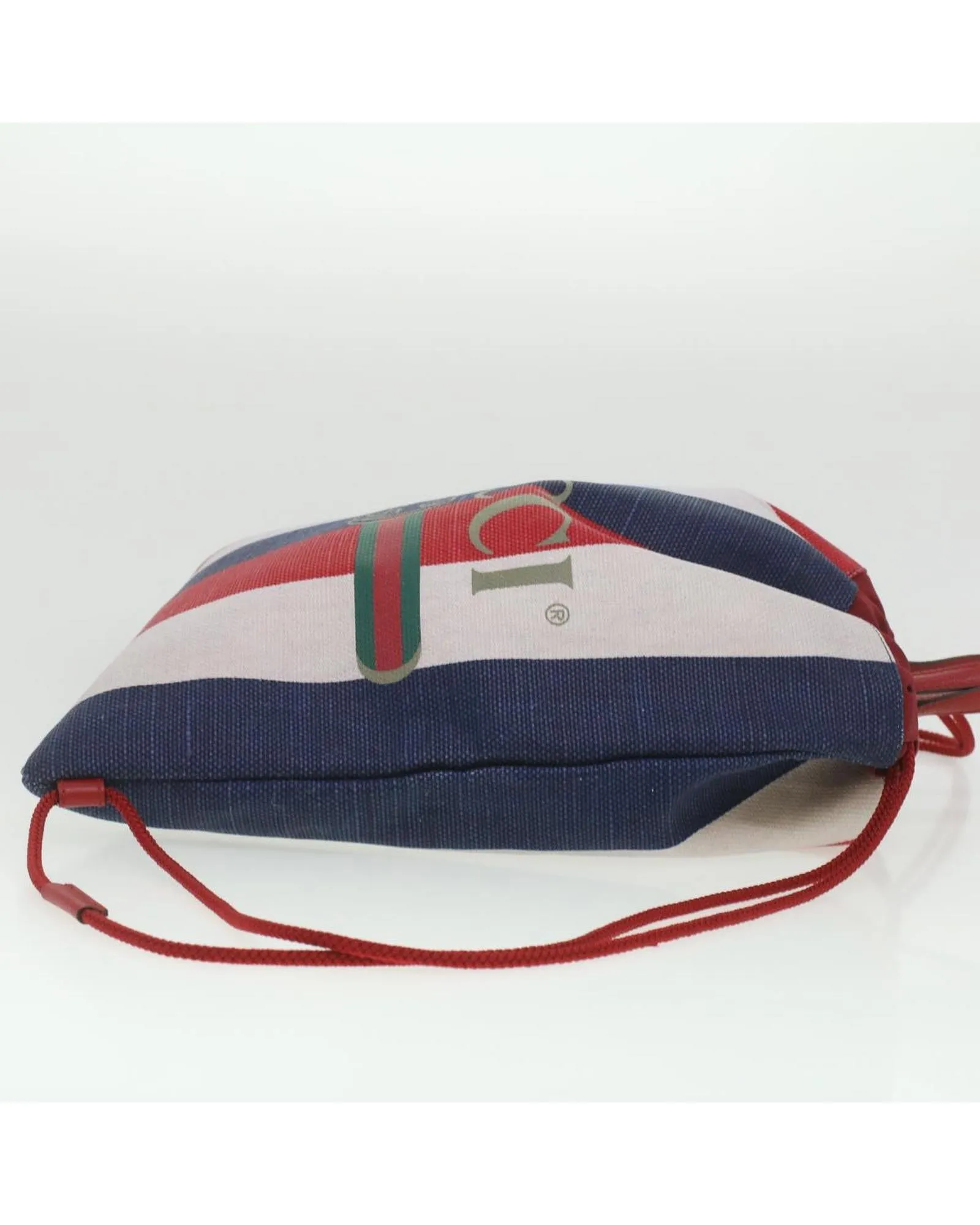 Sherry Line Canvas Tricolor Backpack by GUCCI