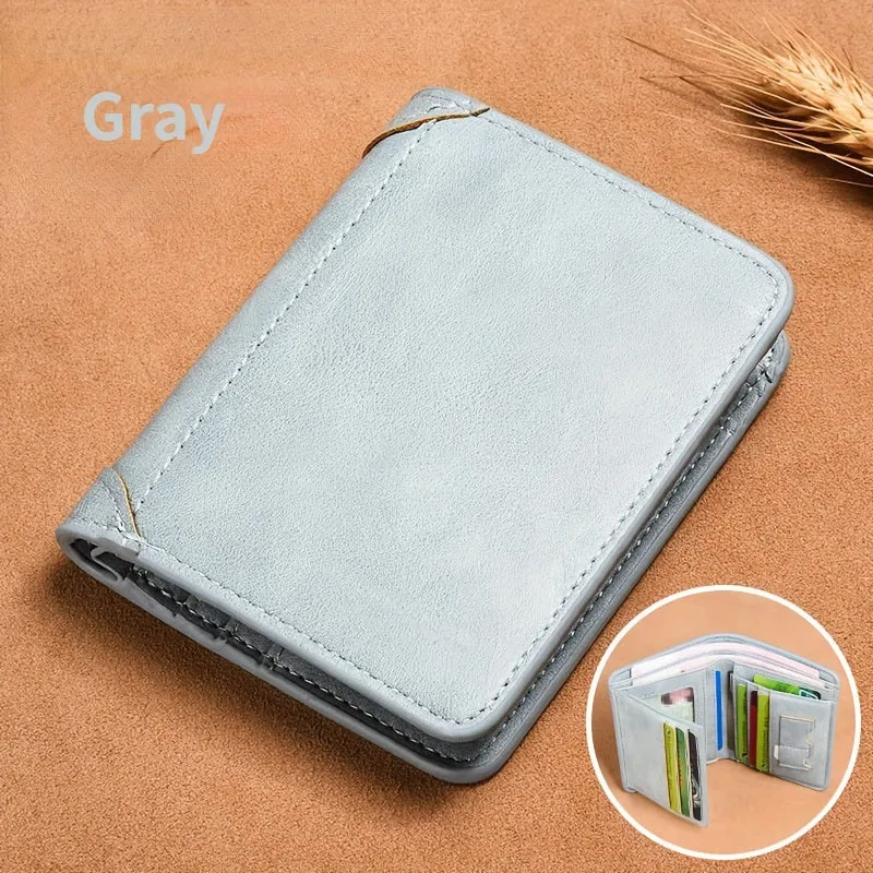 Stay sleek with this versatile PU Leather Wallet