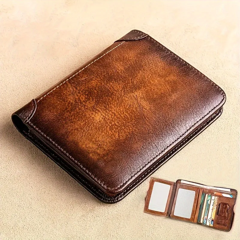 Stay sleek with this versatile PU Leather Wallet