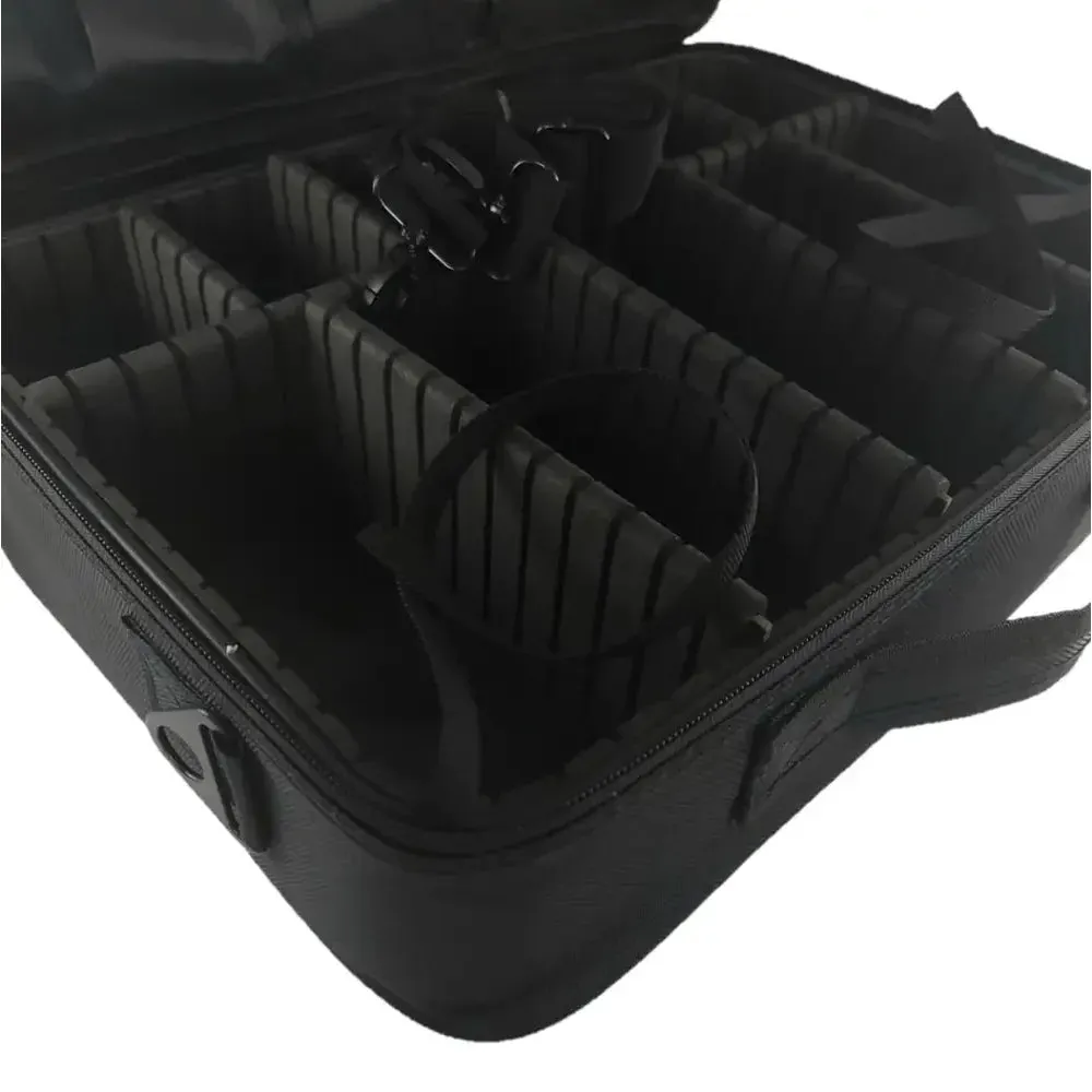 StyleCraft On-The-Go Barber/Stylist Tool Case w/ Mirror (SC328B)