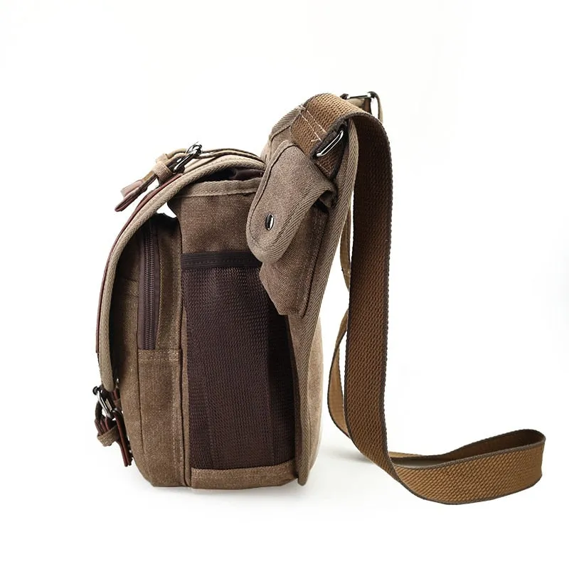 TEEK - Mens Vintage Style Hang Bag