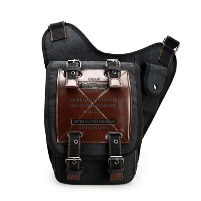 TEEK - Mens Vintage Style Hang Bag